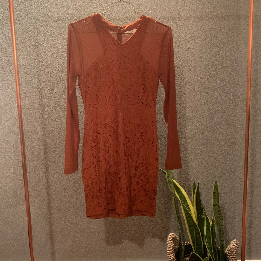 Lush Bodycon Lace Dress